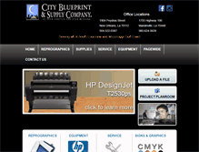 Tablet Screenshot of cityblueprint.com